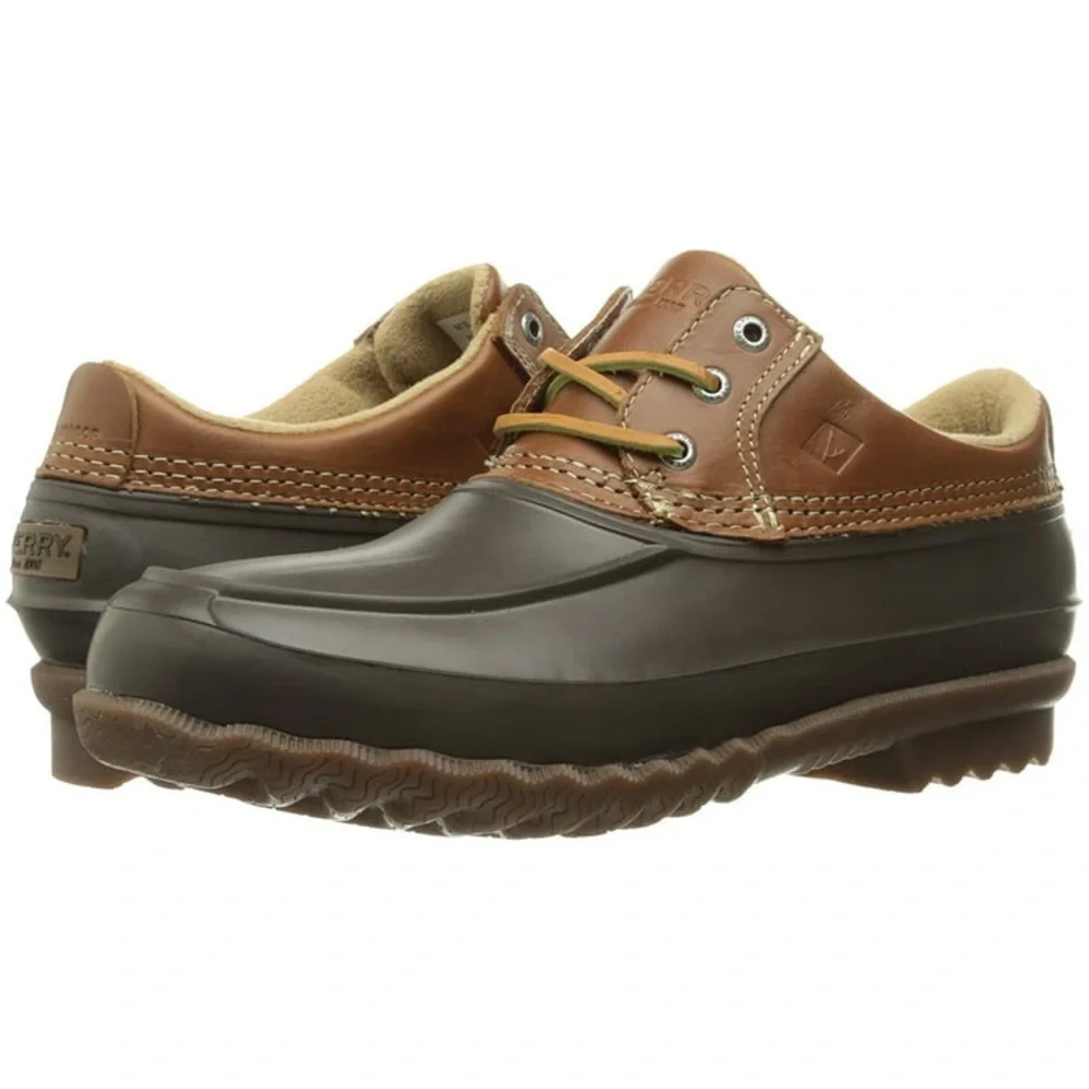 Sperry Top-Sider Men's Decoy Low Rain Boot, Tan